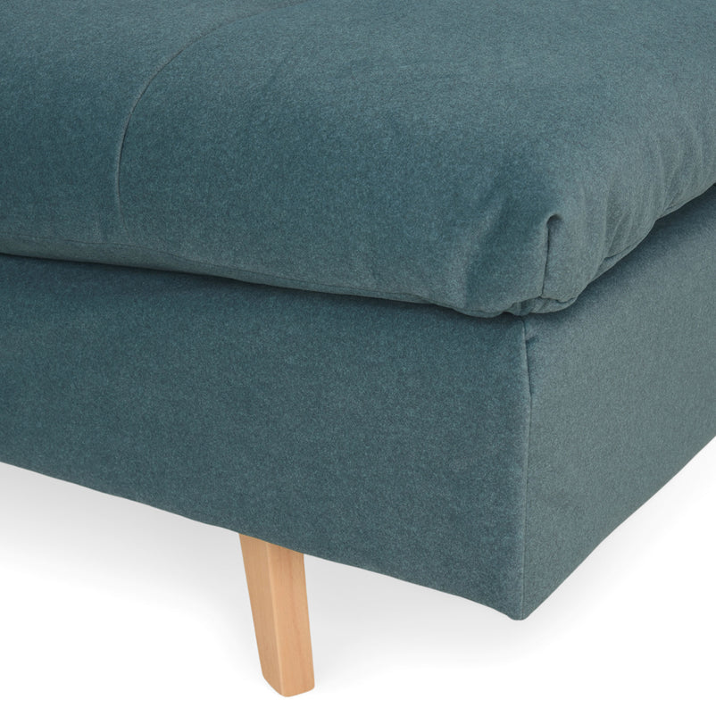 GLENE Canapea extensibilă, 3 locuri, stofă