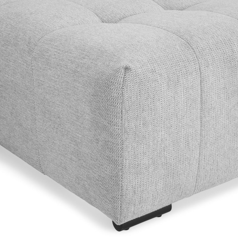 ALLYSON Colțar extensibil, șezlong stânga/dreapta, stofă