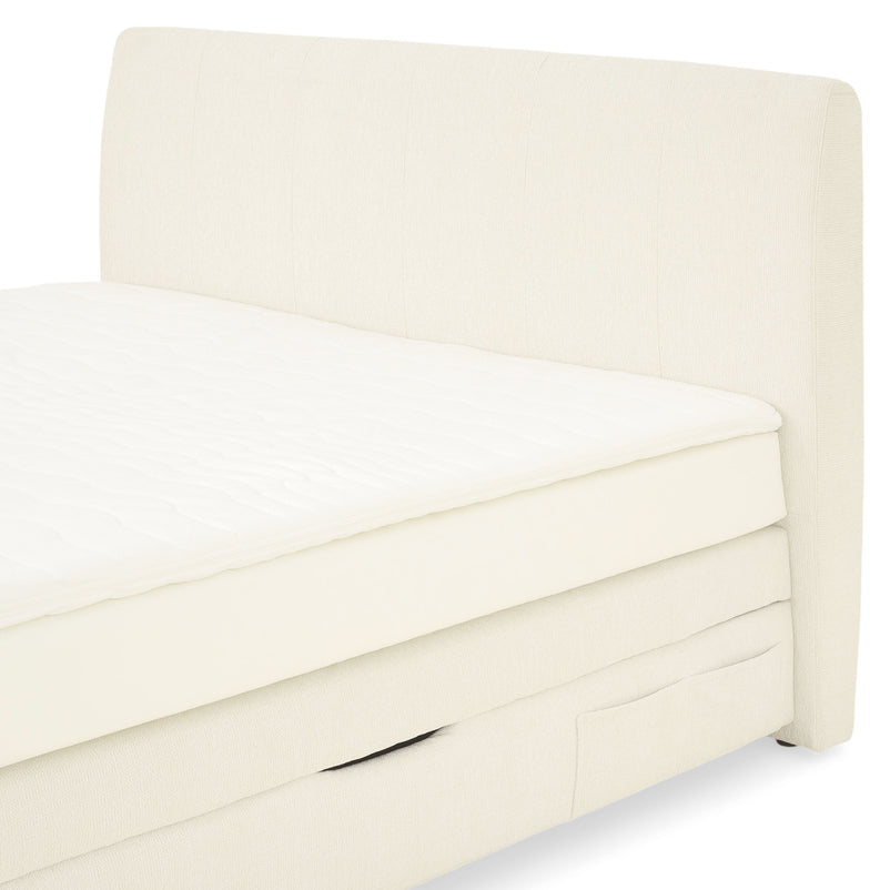 THANI Pat tapițat, 180x200cm, electric, boxspring, spațiu depozitare, saltea, spațiu TV incluse