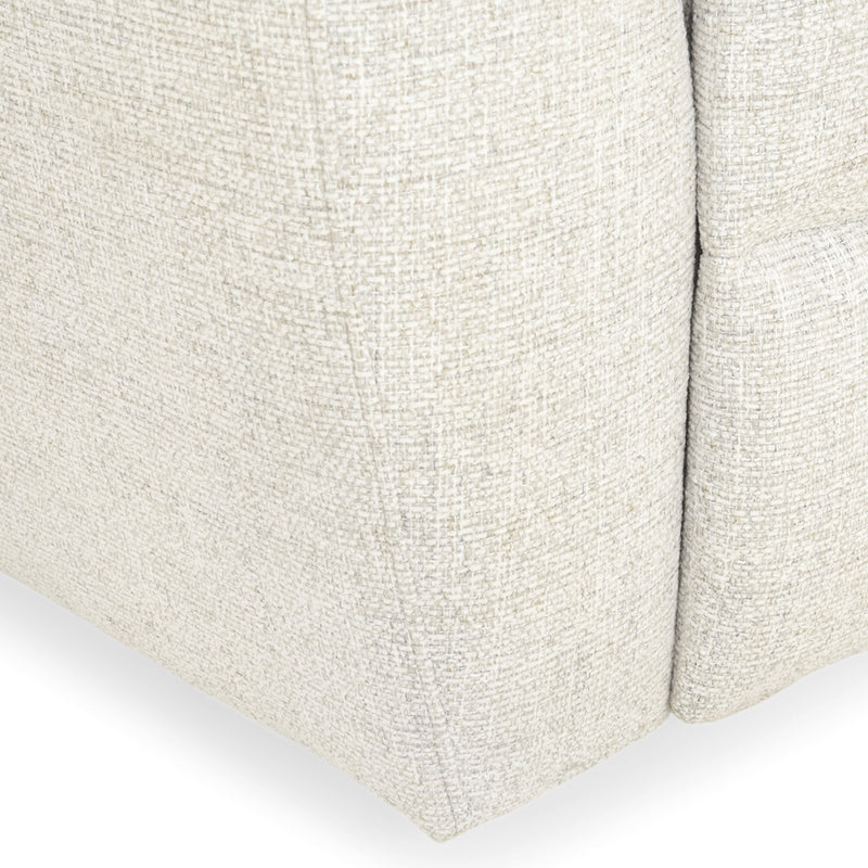 ROSELAND Fotoliu rotativ cu recliner electric și balans, stofă