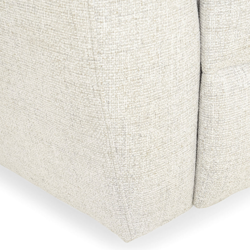 ROSELAND Fotoliu rotativ cu recliner electric și balans, stofă