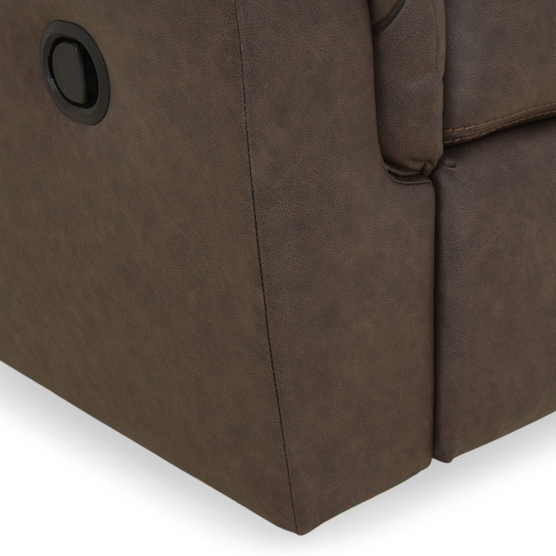 PERRIN Fotoliu cu recliner și balans, stofă