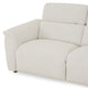 ADDISON Colțar, 2 reclinerele electrice, lampă, încărcare USB, stofă