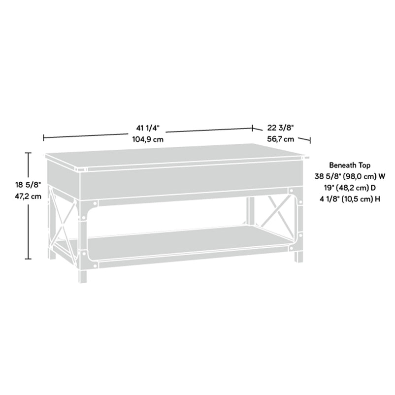 STEEL RIVER Măsuță cafea