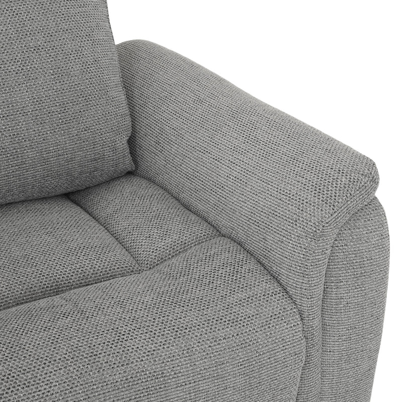 BARTON Fotoliu cu recliner electric, stofă