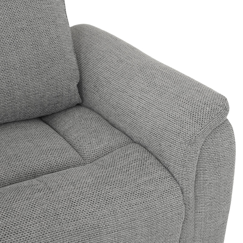 BARTON Fotoliu cu recliner electric, stofă