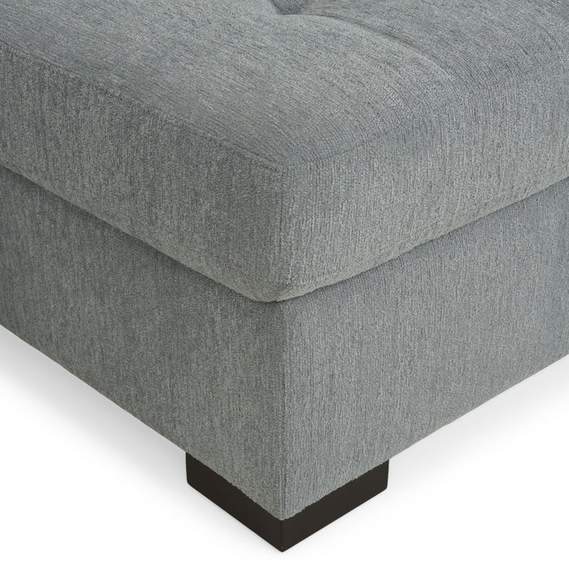 TARENT Ansamblu colțar, extensibil, ladă depozitare, perne decor incluse, stofă