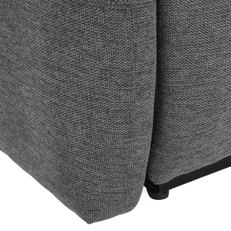 SAN ANTONIO Fotoliu cu recliner electric, stofă - Articol resigilat