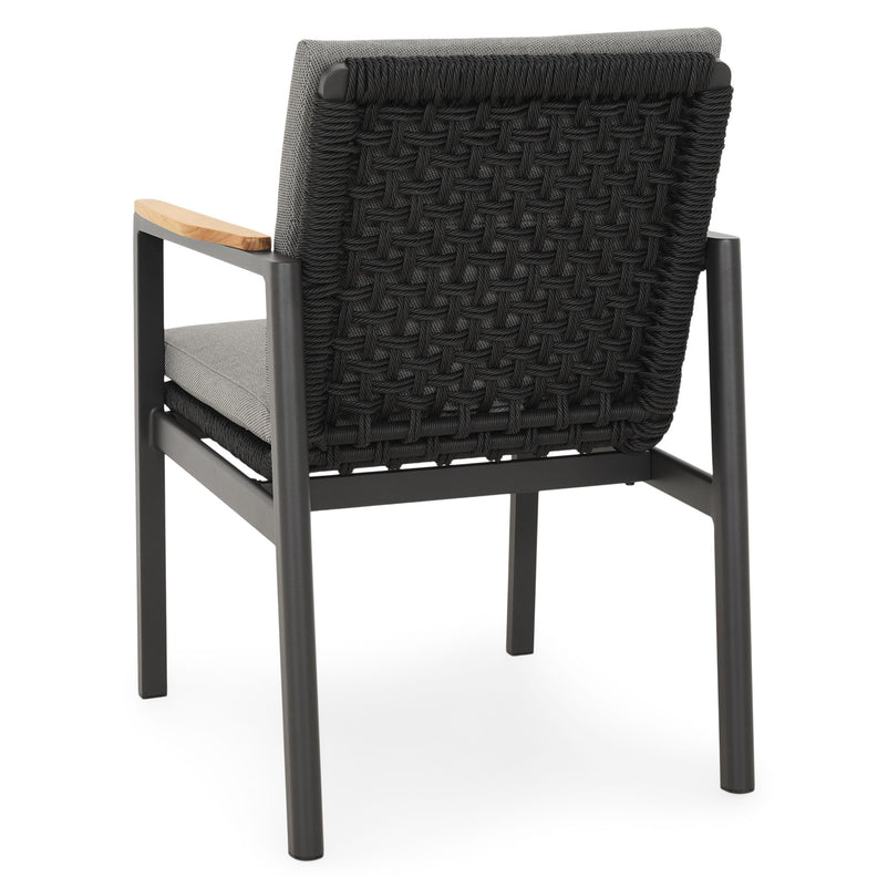 CARSON/REYNE Set mobilier terasă/grădină, 6 scaune și masă