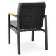CARSON/REYNE Set mobilier terasă/grădină, 6 scaune și masă