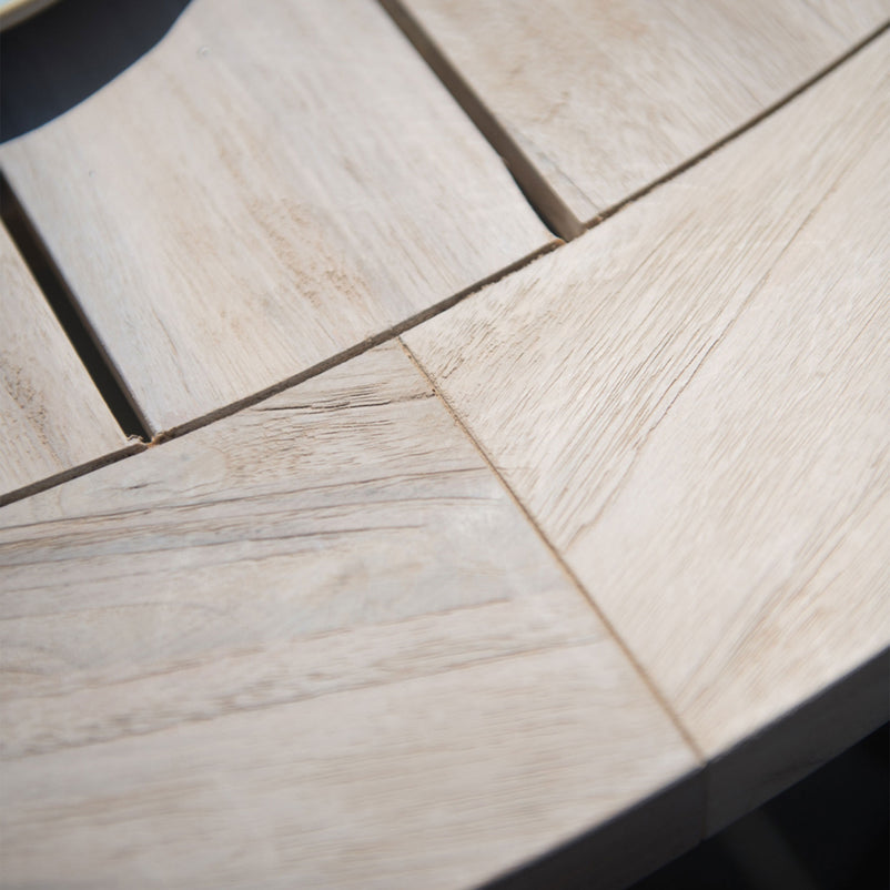 SANTANDER/LOUVRE Set mobilier terasă/grădină, 6 scaune și masă