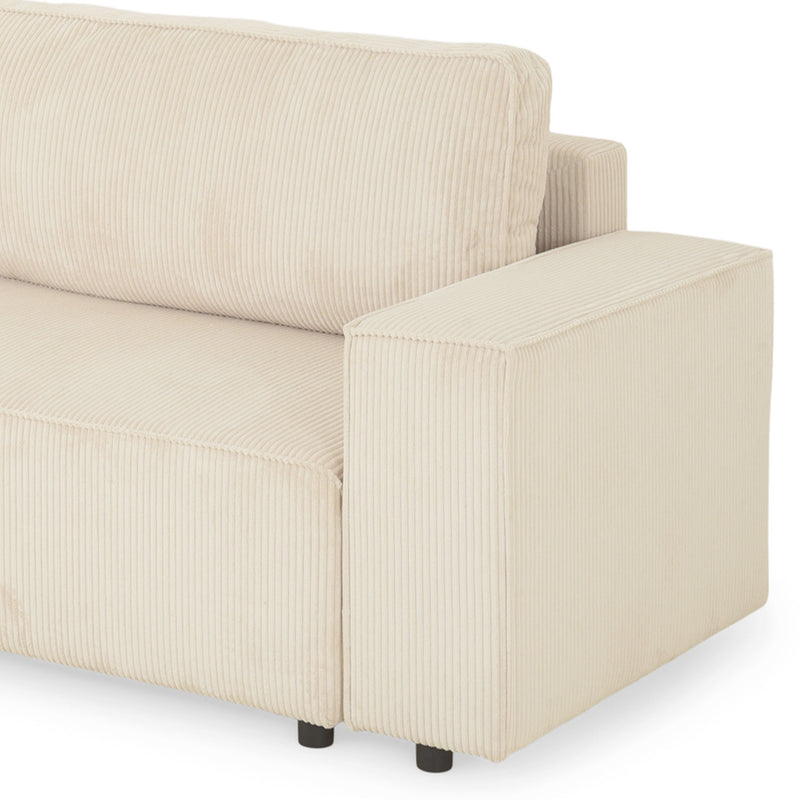 AINE Colțar extensibil, șezlong interschimbabil cu ladă depozitare, stofă