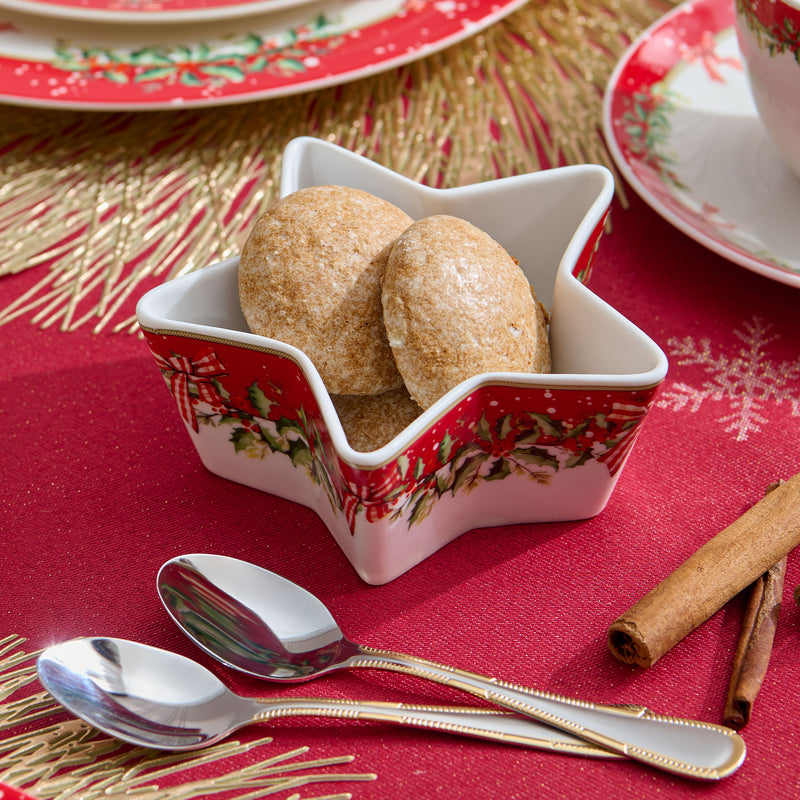 MAGIC CHRISTMAS Bol individual, porțelan, D.12cm