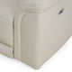 SUNNERST Canapea 3 locuri, 2 reclinere electrice, piele