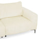 KARSTON Colțar cu șezlong stânga/dreapta, recliner electric, stofă