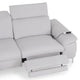 SOUND Colțar șezlong stânga/dreapta, 1 recliner electric și mecanism tetiere, stofă