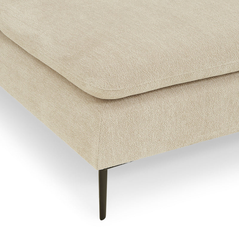 LAVRIK Colțar extensibil, șezlong stânga/dreapta, stofă