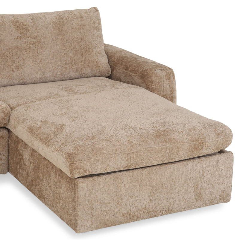 NEW JERSEY Colțar cu șezlong electric stânga/dreapta, 1 recliner electric, mecanism tetieră, USB, stofă