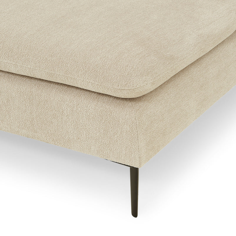 LAVRIK Colțar extensibil, șezlong stânga/dreapta, stofă