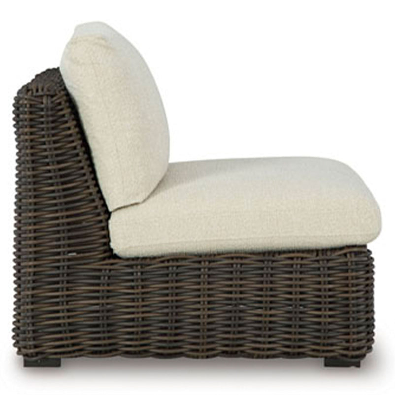 KIMORA Set mobilier terasă/grădină, colțar 4 piese, fotoliu și 2 măsuțe