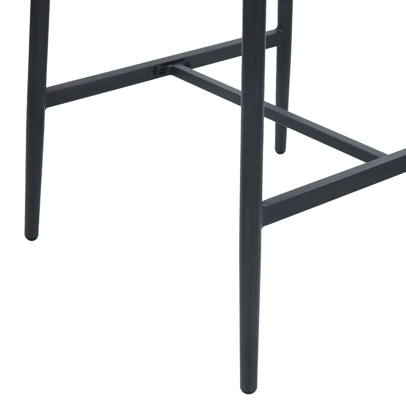 NICOSIA Set mobilier terasă/grădină, 2 scaune bar și masă