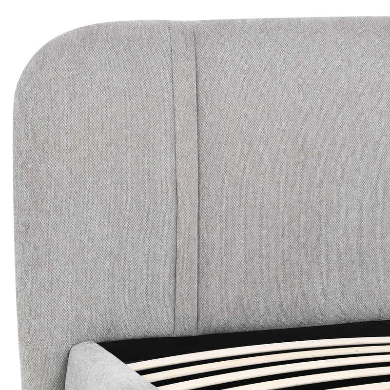 GILDA Pat tapițat, 160x200cm, somieră rabatabilă și ladă depozitare incluse