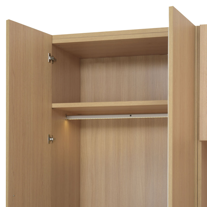 COMPACT Dressing 9 uși, spațiu TV