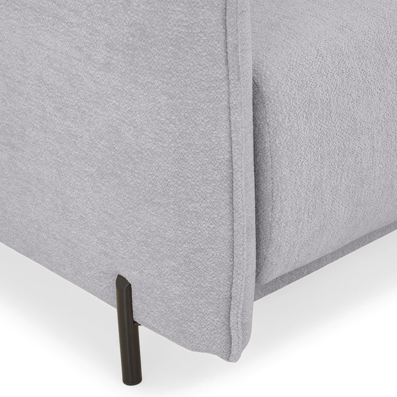 GRIGNY Colțar extensibil, șezlong stânga, ladă depozitare, stofă