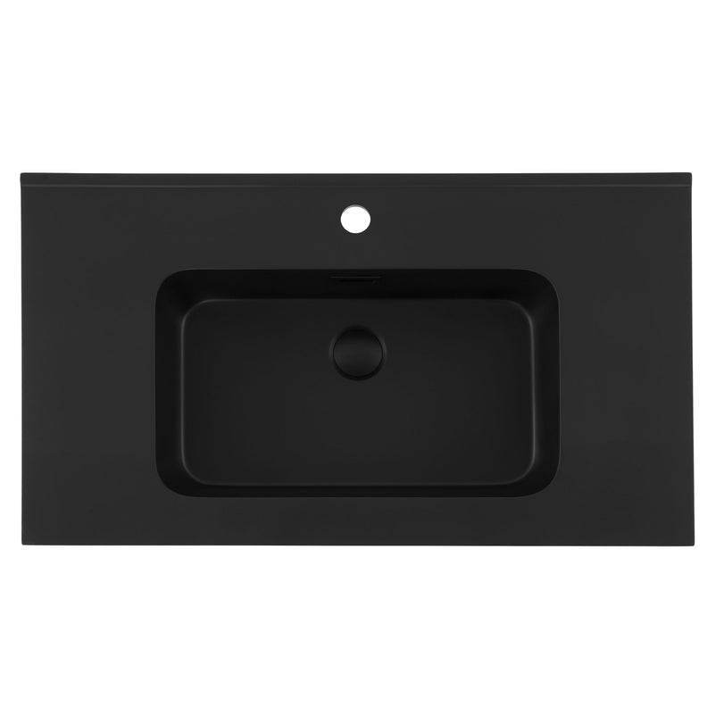 HORIK Set mobilier baie, mască lavoar și lavoar compozit