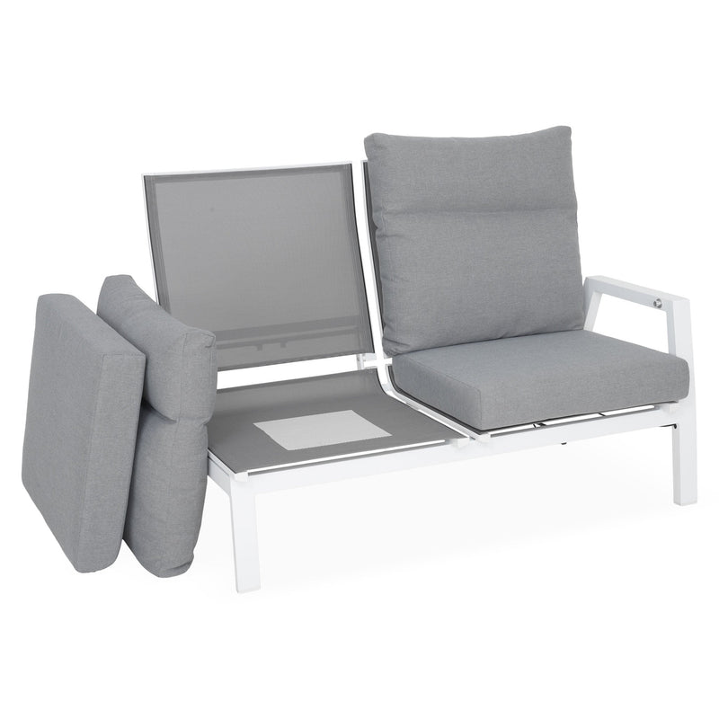 SALZBURG Set mobilier terasă/grădină, 2 canapele