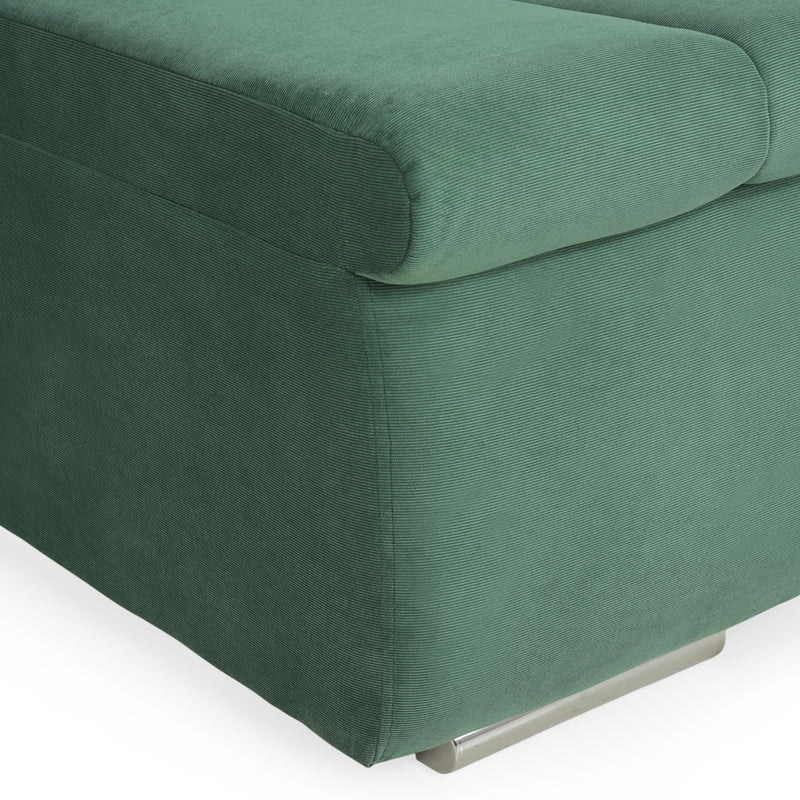 MINIDIAZ Canapea extensibilă, șezlong stânga/dreapta, stofă