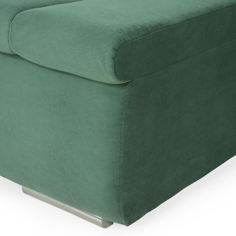 MINIDIAZ Canapea extensibilă, șezlong stânga/dreapta, stofă