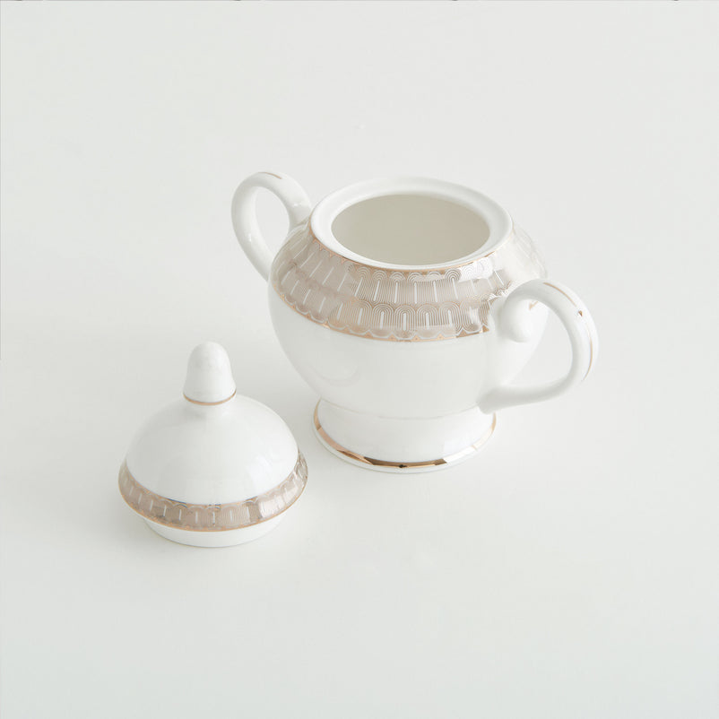 CHLOE Set veselă, porțelan, 37 piese