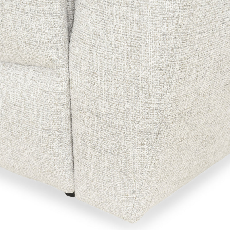 ROSELAND Canapea 3 locuri, 2 reclinere electrice, stofă