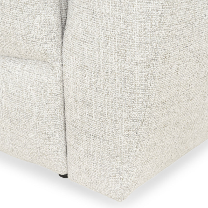 ROSELAND Canapea 3 locuri, 2 reclinere electrice, stofă