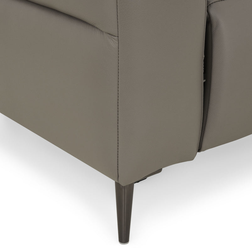 LASHIO Fotoliu, recliner electric și mecanism tetieră, piele