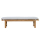 NORDIC Set mobilier terasă/grădină, fotoliu, banchetă, colțar și măsă