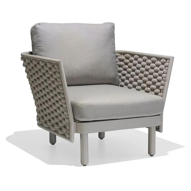 CALOOCAN Set mobilier terasă/grădină, colțar, fotoliu, taburet și măsuță