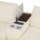 NEW JERSEY Colțar cu șezlong electric stânga/dreapta, 1 recliner electric, tetiere reglabile, USB, consolă depozitare, stofă