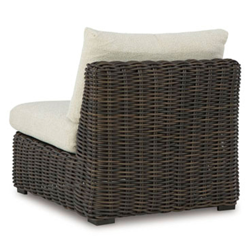 KIMORA Set mobilier terasă/grădină, colțar 4 piese, fotoliu și 2 măsuțe