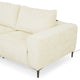 KARSTON Colțar cu șezlong stânga/dreapta, recliner electric, stofă