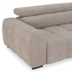FILLIPAColțar extensibil, șezlong stânga/dreapta, stofă