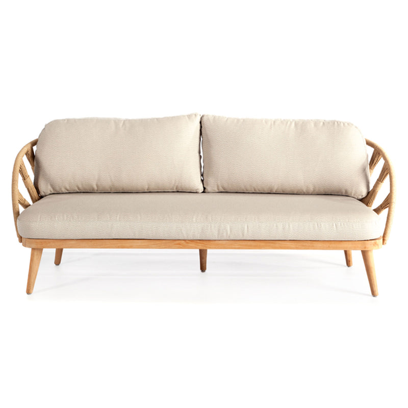 KRABI Set mobilier terasă/grădină, 2 fotolii, 1 balansoar, canapea 2 locuri, canapea 3 locuri și 2 măsuțe