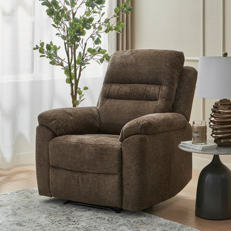 UTAH Fotoliu cu recliner manual, stofă