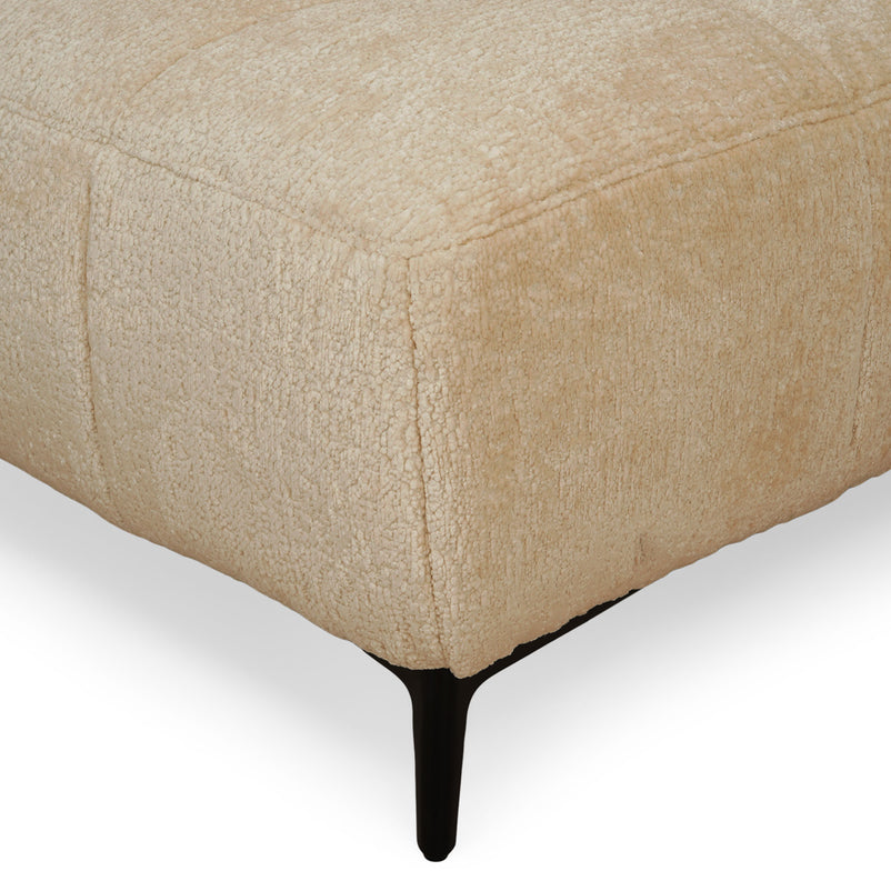 KARSTON Colțar cu șezlong stânga/dreapta, recliner electric, stofă