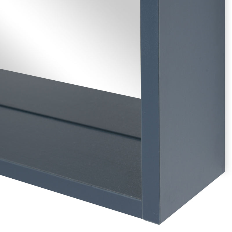 MARINE Set mobilier baie, mască lavoar 2 sertare, lavoar ceramică și dulap baie suspendat cu oglindă