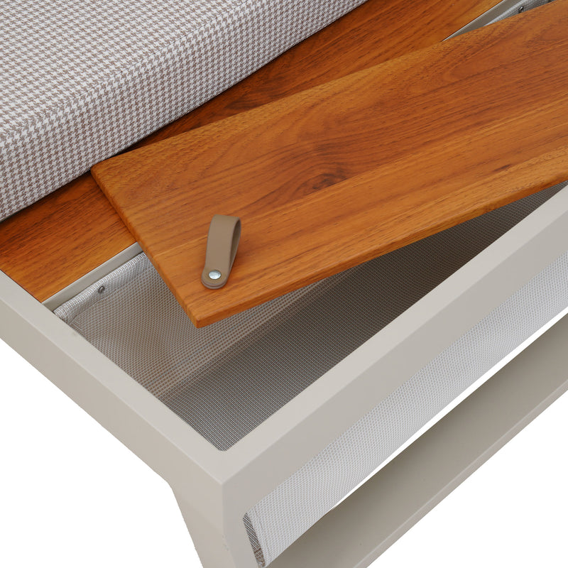 BARBICAN Set mobilier terasă/grădină, 2 canapele și măsuță