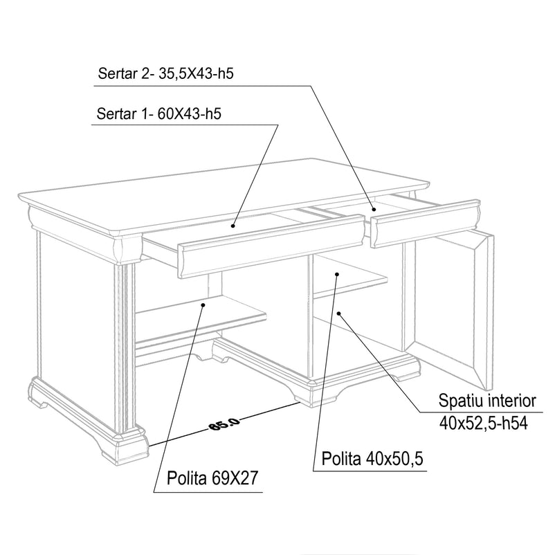 LOUIS PHILIPPE Birou
