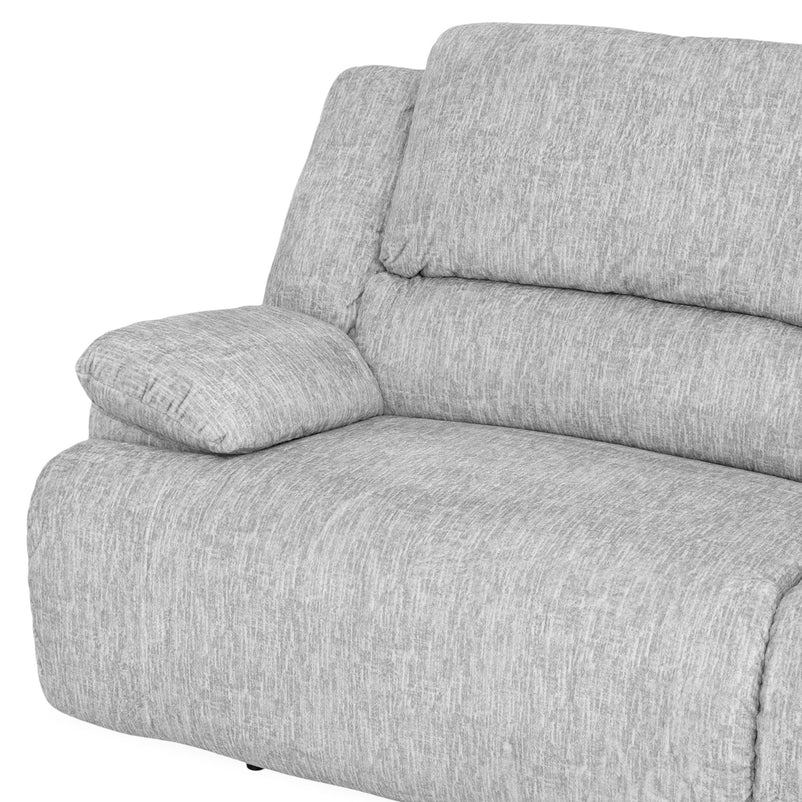 DERBY Canapea 3 locuri cu 2 reclinere manuale, stofă