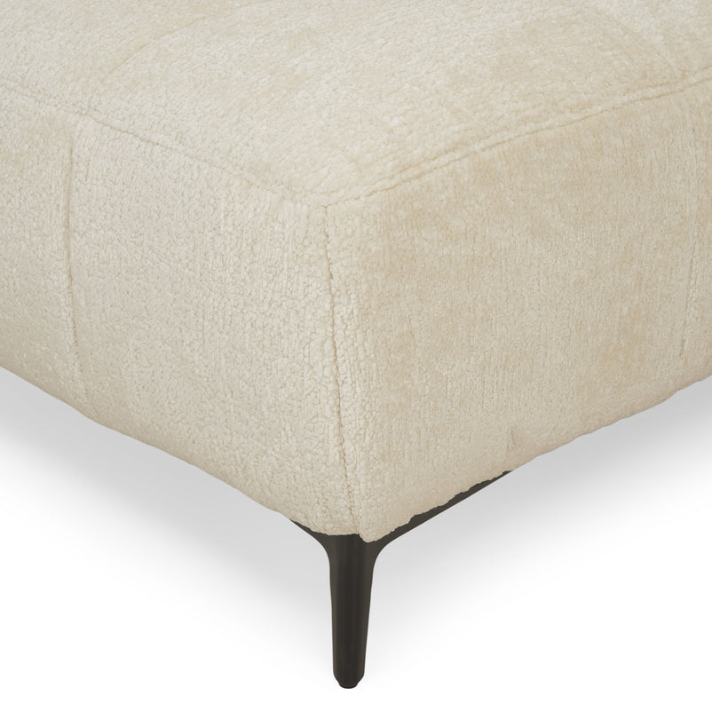 KARSTON Colțar cu șezlong stânga/dreapta, recliner electric, stofă
